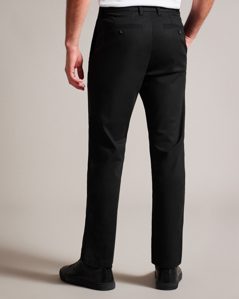 Ted Baker Haydae Slim Fit Chino Men's Pants Black | 362057-HJD