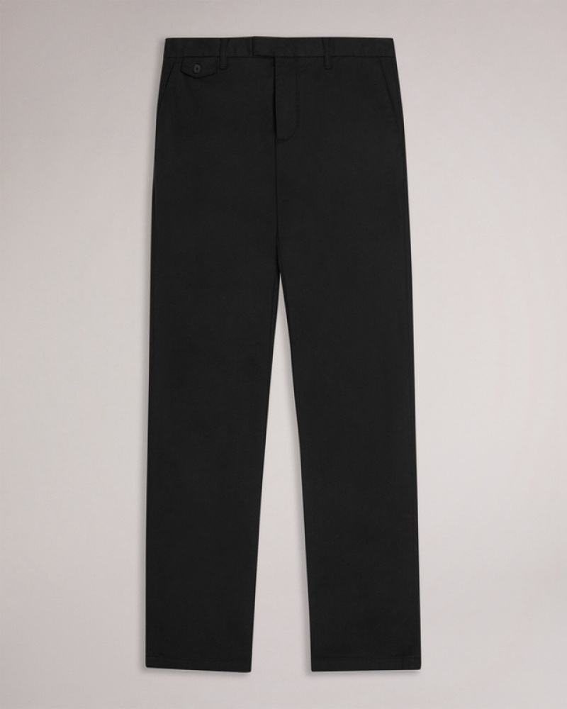 Ted Baker Haydae Slim Fit Chino Men's Pants Black | 362057-HJD