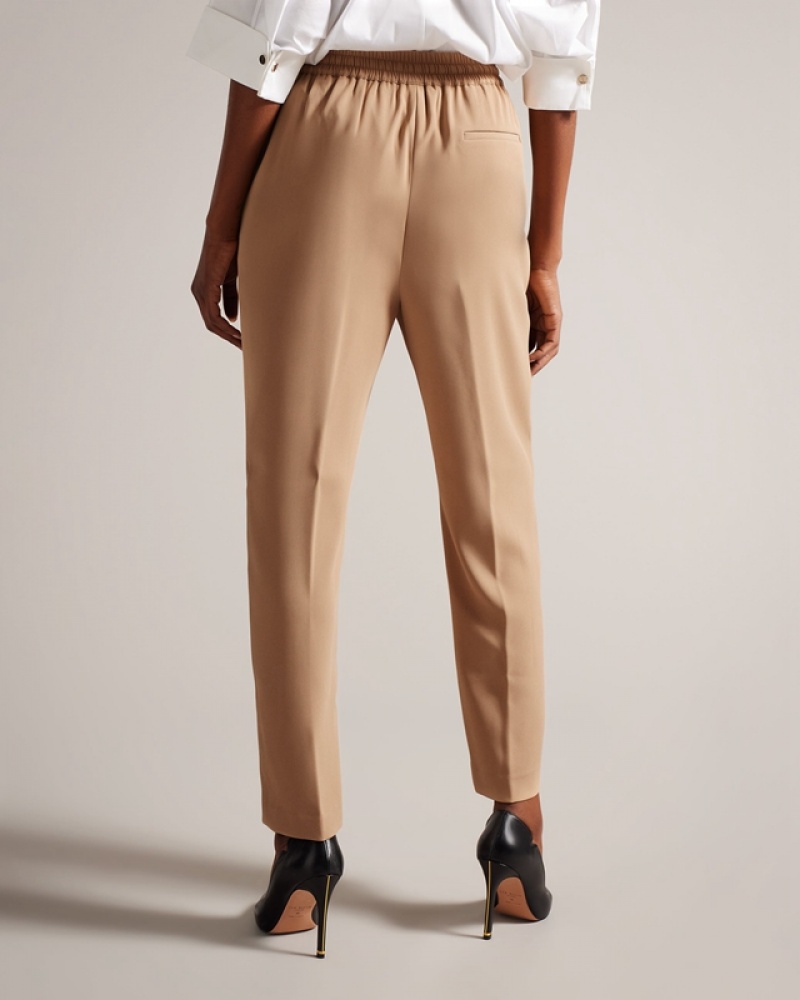 Ted Baker Laurai Slim Cut Ankle Length Women's Joggers Brown | 215389-XRH