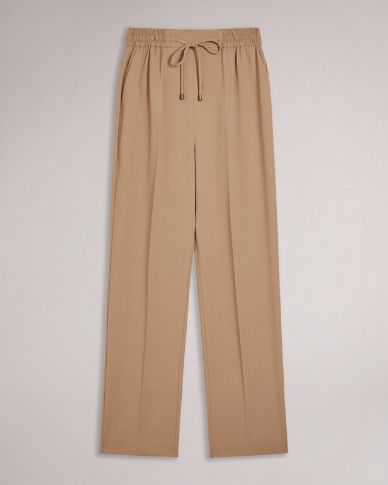 Ted Baker Laurai Slim Cut Ankle Length Women's Joggers Brown | 215389-XRH