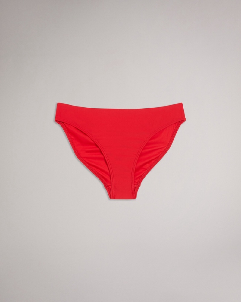 Ted Baker Lilynnn Women's Bikini Bottoms Red | 179840-TAP