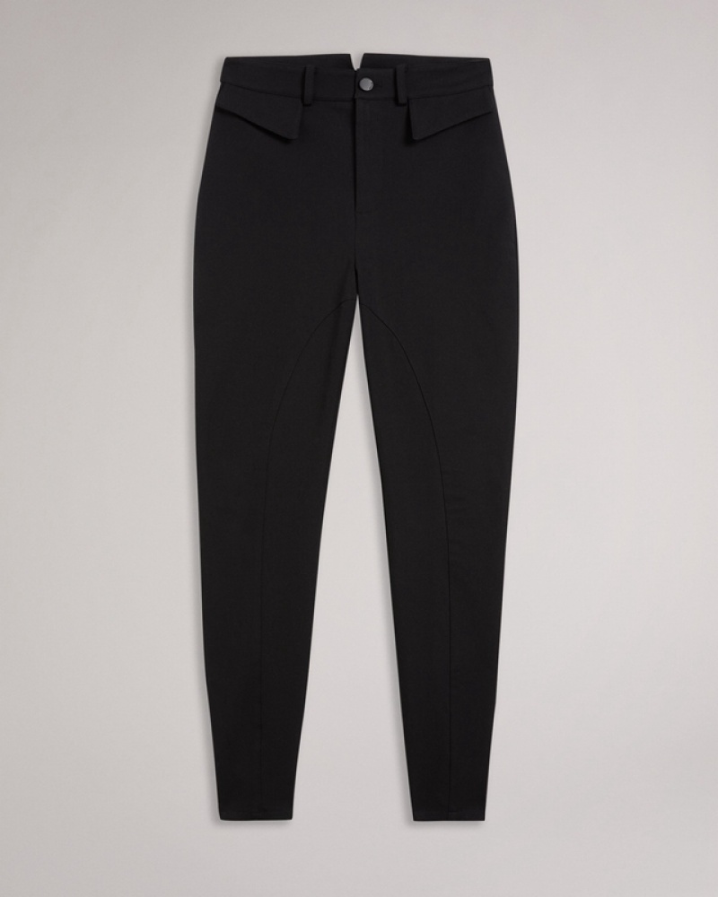 Ted Baker Tesia Panelled Women's Leggings Black | 896342-GAW