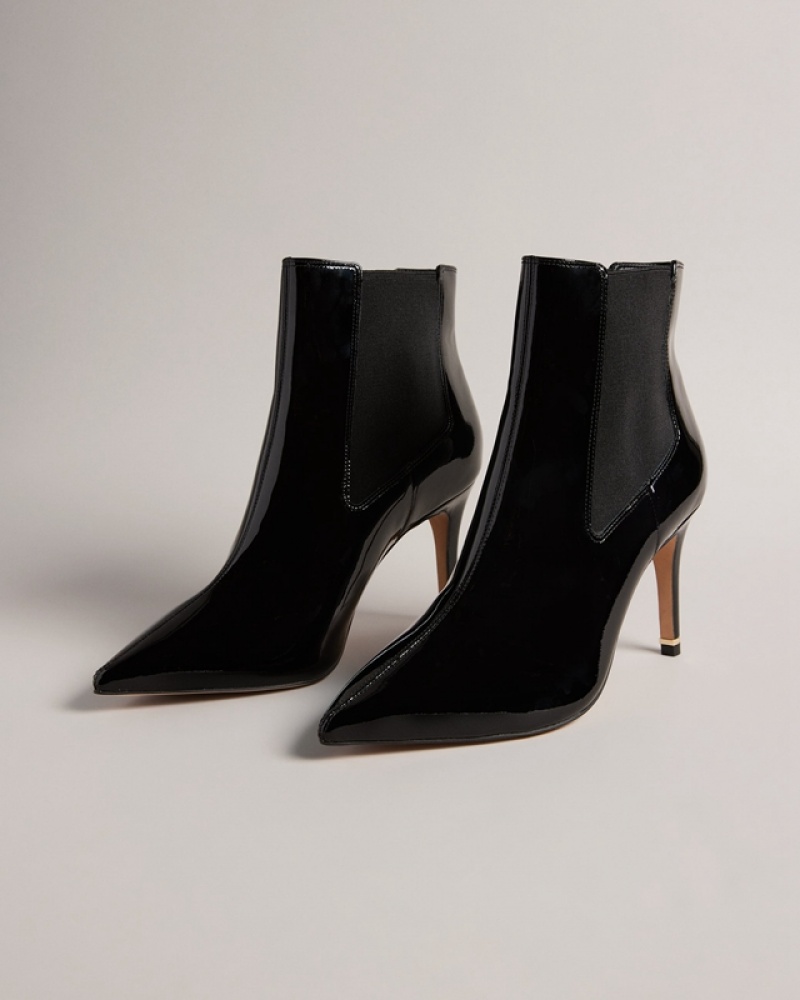 Ted Baker Yimmona Chelsea 85mm Stiletto Women's Boots Black | 571649-YVW